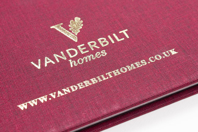 Vanderbilt Homes Property Brochure Red cover